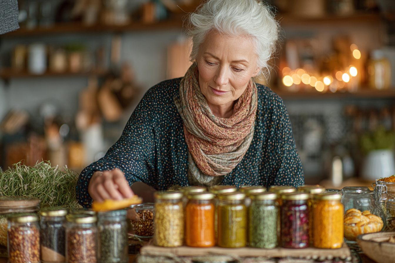 Засновниця ZenCenter Lab Олена у власному саду з органічними овочами